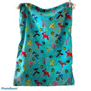 Power Rangers Laundry Overnight Ditty Bag Vintage
